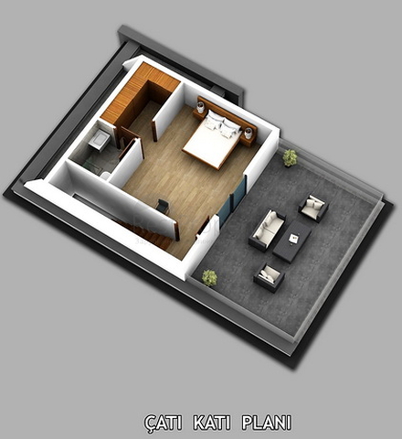 4 + 1 فيلا مع مسبح خاص في منطقة كاليس في فتحية