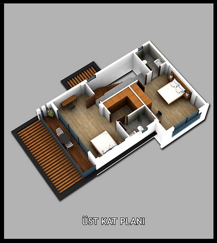 4 + 1 فيلا مع مسبح خاص في منطقة كاليس في فتحية