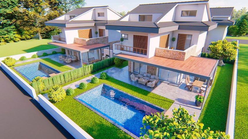 مشروع استثماري لفيلات 5 + 1 في كاليش