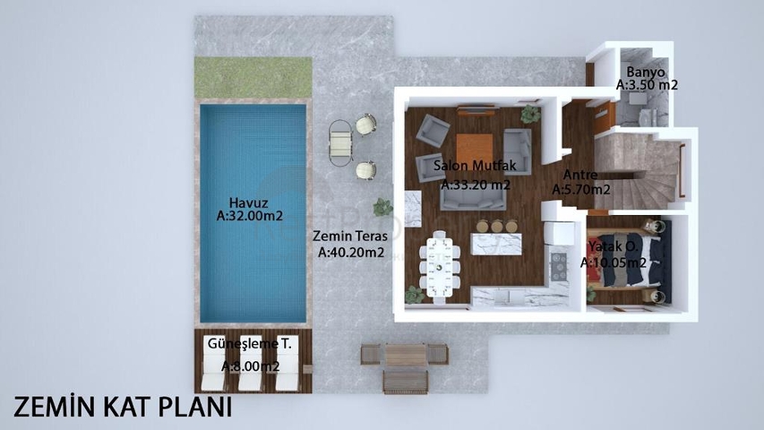 مشروع استثماري لفيلات 5 + 1 في كاليش