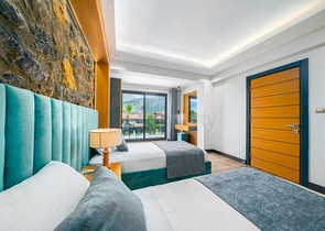 فيلا فاخرة مع 3 غرف نوم في Ovacik