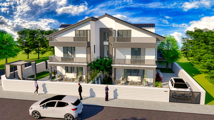 فيلا شبه منفصلة من 4 غرف نوم في كاليس فتحية