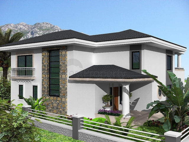 فيلا على المخطط 4 غرف نوم في أوزوملو فتحية