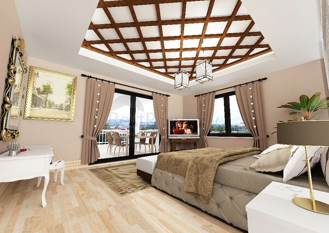 فيلا على المخطط 4 غرف نوم في أوزوملو فتحية