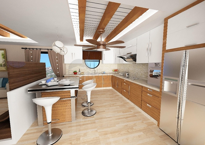 فيلا على المخطط 4 غرف نوم في أوزوملو فتحية