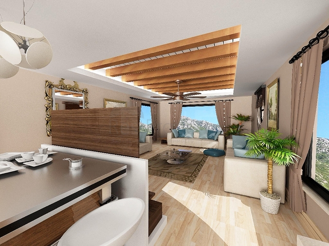 فيلا على المخطط 4 غرف نوم في أوزوملو فتحية