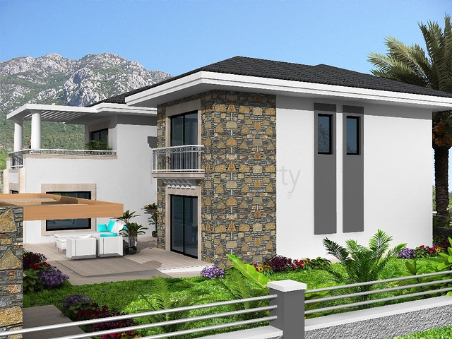 فيلا على المخطط 4 غرف نوم في أوزوملو فتحية