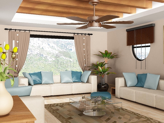 فيلا على المخطط 4 غرف نوم في أوزوملو فتحية