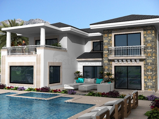 فيلا على المخطط 4 غرف نوم في أوزوملو فتحية