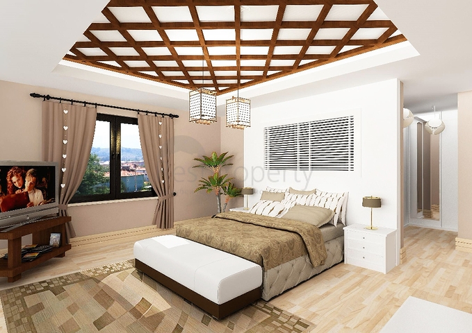 فيلا على المخطط 4 غرف نوم في أوزوملو فتحية