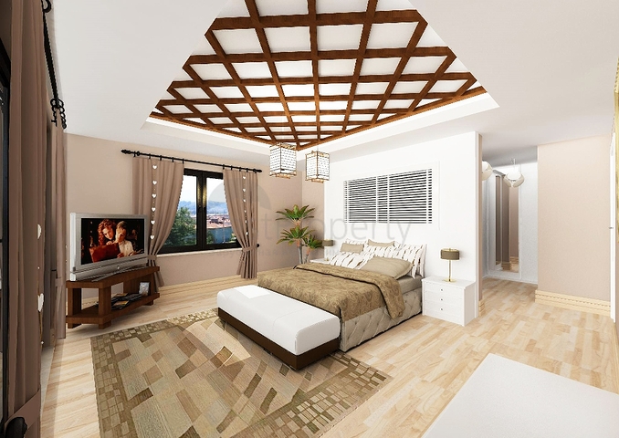 فيلا على المخطط 4 غرف نوم في أوزوملو فتحية