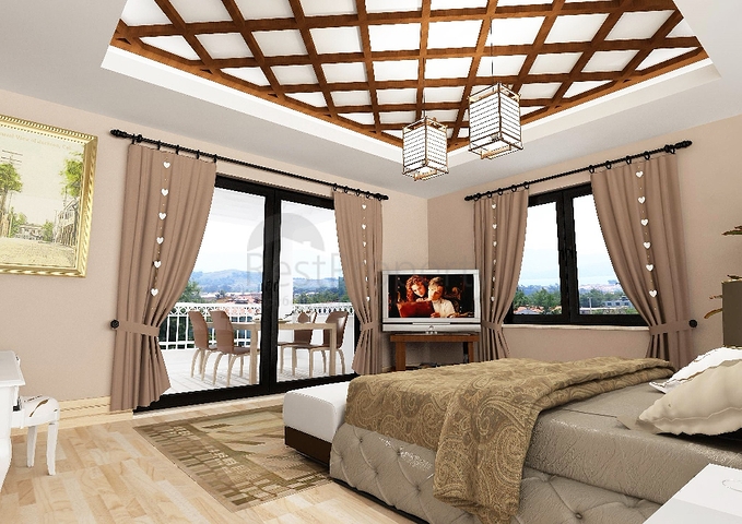 فيلا على المخطط 4 غرف نوم في أوزوملو فتحية