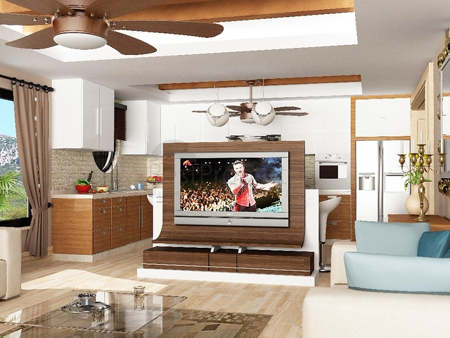 فيلا على المخطط 4 غرف نوم في أوزوملو فتحية