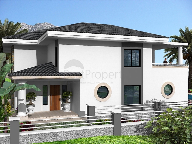 فيلا على المخطط 4 غرف نوم في أوزوملو فتحية