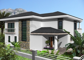 فيلا على المخطط 4 غرف نوم في أوزوملو فتحية