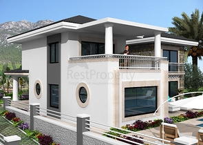 فيلا على المخطط 4 غرف نوم في أوزوملو فتحية