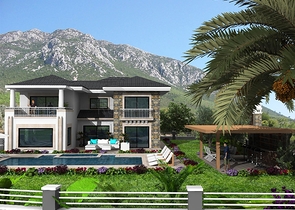 فيلا على المخطط 4 غرف نوم في أوزوملو فتحية