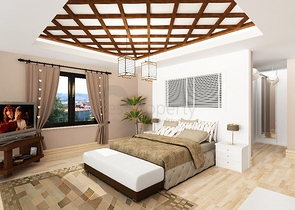 فيلا على المخطط 4 غرف نوم في أوزوملو فتحية