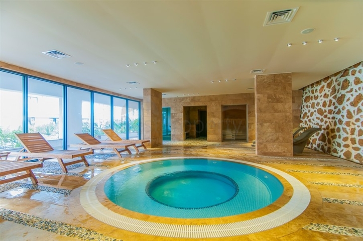 استمتع بخدمات فندقية - شقة تصميم 1+1 - مفروشة -سعر مناسب وموقع مميز -في كاستل / الانيا 