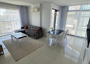 استمتع بخدمات فندقية - شقة تصميم 1+1 - مفروشة -سعر مناسب وموقع مميز -في كاستل / الانيا 