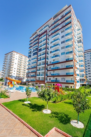 مجمع فاخر - شقة غرفة وصالة - في مهموتلار / الانيا 