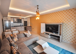 مجمع فاخر - شقة غرفة وصالة - في مهموتلار / الانيا 