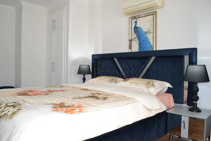 شقة عائلية واسعة مفروشة -تصميم 1+2 - في مهموتلار / الانيا 