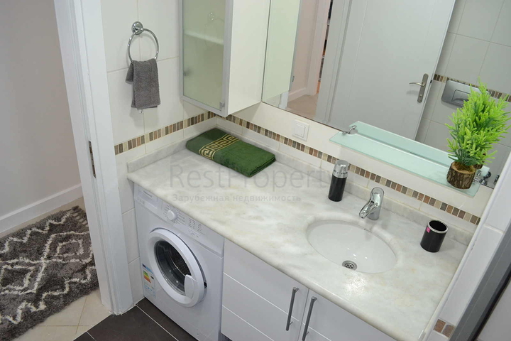 شقة عائلية واسعة مفروشة -تصميم 1+2 - في مهموتلار / الانيا 