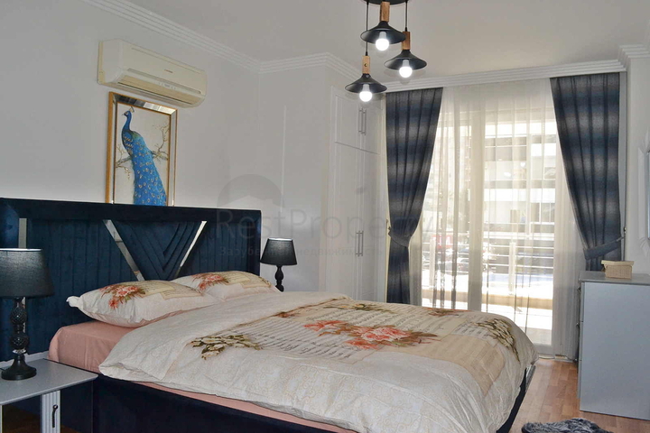 شقة عائلية واسعة مفروشة -تصميم 1+2 - في مهموتلار / الانيا 