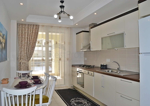 شقة عائلية واسعة مفروشة -تصميم 1+2 - في مهموتلار / الانيا 