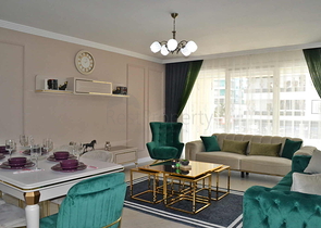 شقة عائلية واسعة مفروشة -تصميم 1+2 - في مهموتلار / الانيا 