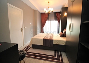 شقة انيقة -اثاث جديد - تصميم 2 غرفة وصالة -في مهموتلار / الانيا 