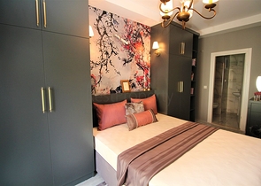 شقة انيقة -اثاث جديد - تصميم 2 غرفة وصالة -في مهموتلار / الانيا 