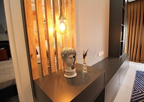 شقة انيقة -اثاث جديد - تصميم 2 غرفة وصالة -في مهموتلار / الانيا 