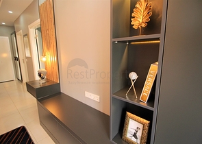 شقة انيقة -اثاث جديد - تصميم 2 غرفة وصالة -في مهموتلار / الانيا 