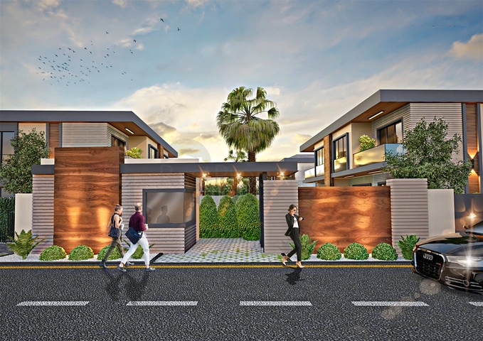 فلل فاخرة 4 + 1 في دوشيميتي أنطاليا