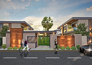 فلل فاخرة 4 + 1 في دوشيميتي أنطاليا