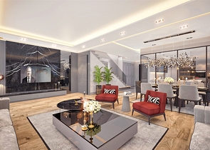 فلل فاخرة 4 + 1 في دوشيميتي أنطاليا