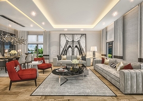 فلل فاخرة 4 + 1 في دوشيميتي أنطاليا