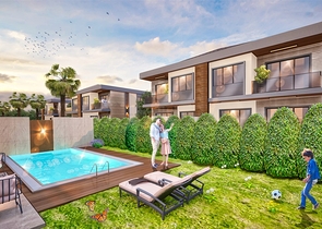 فلل فاخرة 4 + 1 في دوشيميتي أنطاليا