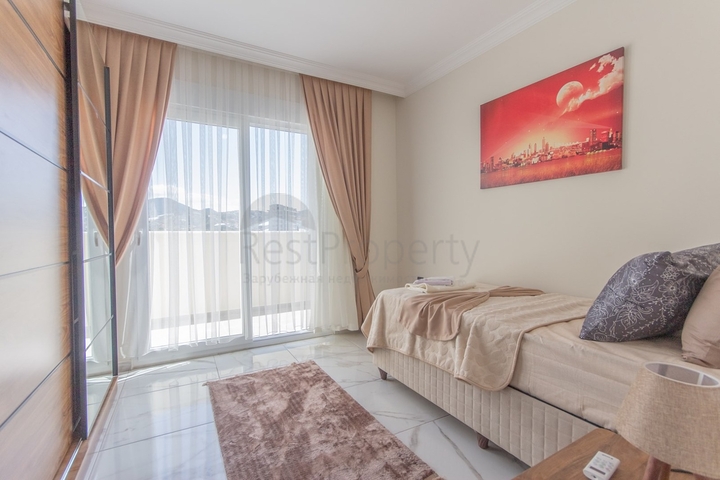 دوبلكس 4 غرف وصالة - مجمع حديث -في مهموتلار / الانيا 