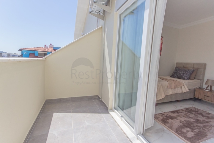 دوبلكس 4 غرف وصالة - مجمع حديث -في مهموتلار / الانيا 