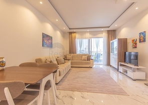 واسعة نسبيا - شقة 1+1 - مفروشة -ضمن مجمع انيق -في مهموتلار / الانيا