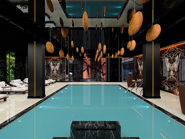 مجمع بخدمات 5 نجوم -بالاقساط -في مركز الانيا 