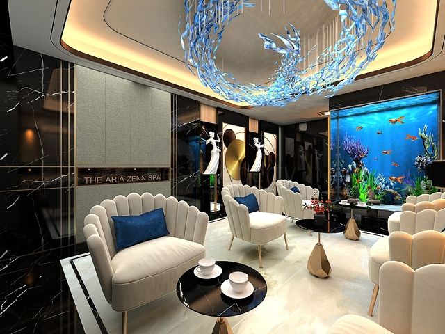 مجمع بخدمات 5 نجوم -بالاقساط -في مركز الانيا 