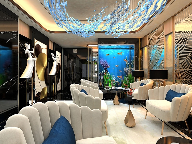 مجمع بخدمات 5 نجوم -بالاقساط -في مركز الانيا 