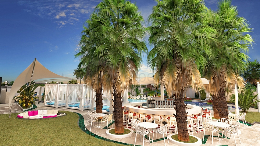 مجمع بخدمات 5 نجوم -بالاقساط -في مركز الانيا 