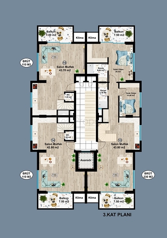 فرصة استثمارية - شقق بالاقساط - في اوبا / الانيا 
