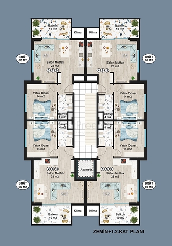 فرصة استثمارية - شقق بالاقساط - في اوبا / الانيا 