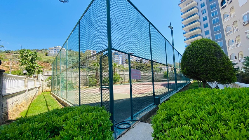 اطلالة مفتوحة -شقة زاوية - تصميم 2 غرفة وصالة -اثاث انيق -في جيكجلي / الانيا 